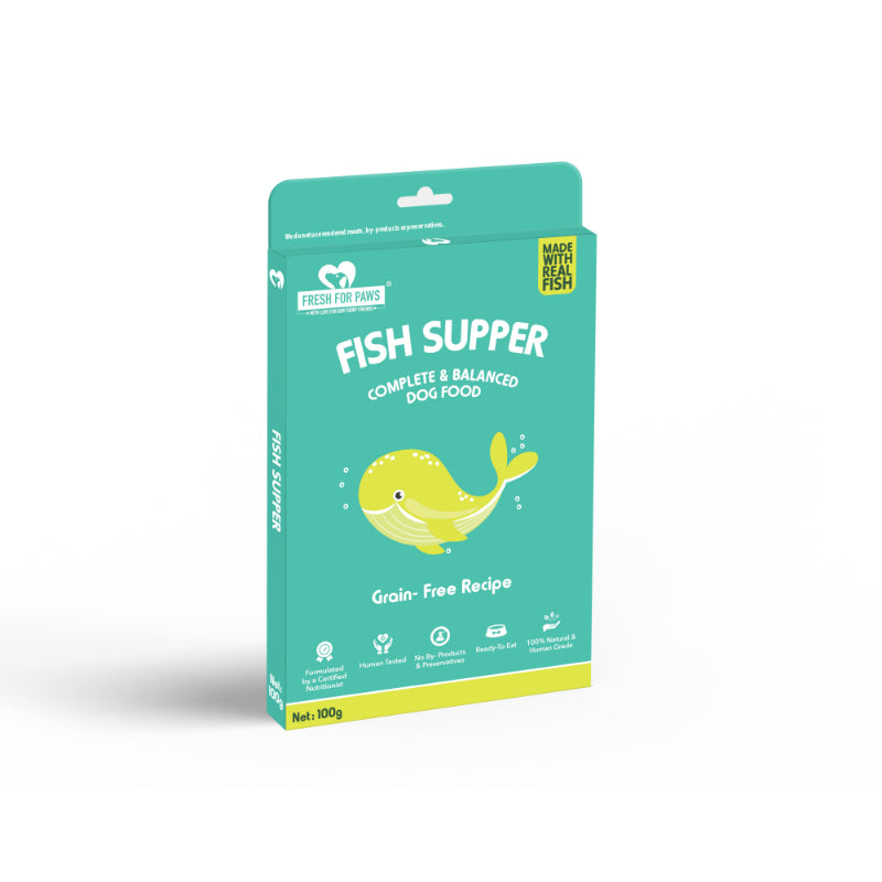 Fresh For Paws - Fresh Meals For Dogs - Fish Supper