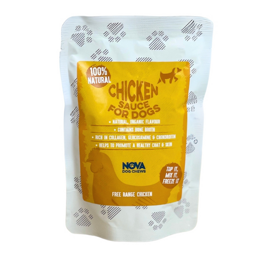 Nova Chicken Sauce ¨C 100% Natural, Nutrient Rich Meal Topper for Dogs