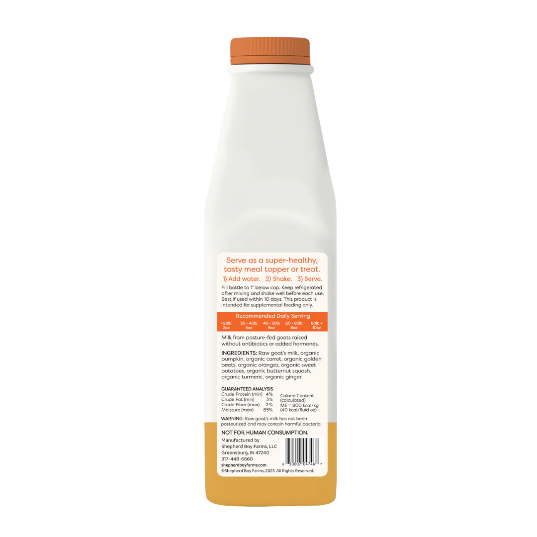 Shepherd Boy Farms Freeze Dried Raw Golden Blend Goat Milk