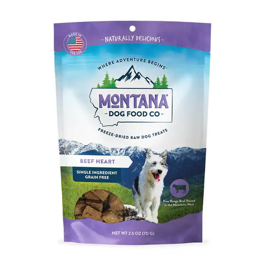Beef Heart Freeze-Dried Raw Dog Treats
